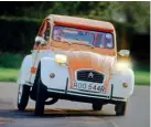  ??  ?? With Citroën’s 2CV came the radial tyre