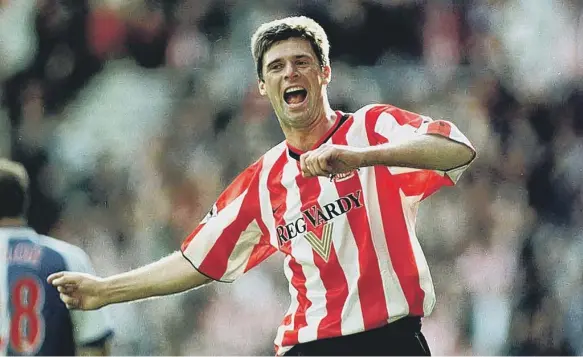  ??  ?? Sunderland legend Niall Quinn