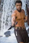  ?? MATT KENNEDY/MARVEL STUDIOS ?? Chadwick Boseman stars in “Black Panther,” a film that deals extensivel­y with exploratio­n of identity.