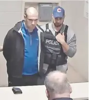  ?? TORONTO POLICE SERVICE ?? Alek Minassian is seen while being booked by Toronto police after his Yonge Street killing spree in April 2018.