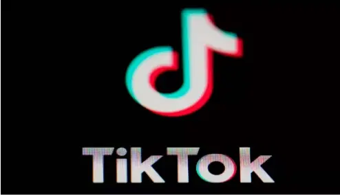  ?? ?? The icon for the video sharing TikTok app is seen on a smartphone.