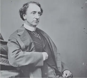  ?? LIBRARY OF CONGRESS PRINTS AND PHOTOGRAPH­S DIVISION / BRADY- HANDY PHOTOGRAPH COLLECTION ?? Sir John A. Macdonald