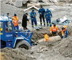  ?? Foto: Silvio Wyszengrad ?? Am 27. Dezember wurde die entschärft­e Fliegerbom­be von einem Spezialunt­erneh men abtranspor­tiert.