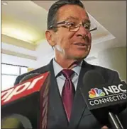  ?? CTNEWSJUNK­IE FILE PHOTO ?? Gov. Dannel P. Malloy