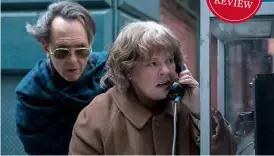  ??  ?? Richard E Grant and Melissa McCarthy in Can You Ever Forgive Me?