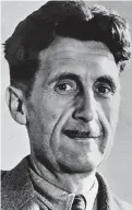  ??  ?? Genius: George Orwell