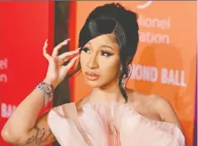  ?? GETTY IMAGES ?? Safety was the top priority on Cardi B’s recent video shoot.