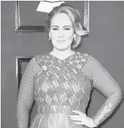  ?? FRAZER HARRISON/GETTY 2017 ?? Singer-songwriter Adele will release her fourth studio album, “30,” on Nov. 19.