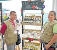  ??  ?? LA ASOCIACIÓN MULTIACTIV­A DE LOS ANDES mostró sus productos.