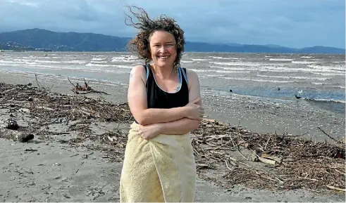  ?? PHOTO: NICHOLAS BOYACK/FAIRFAX NZ ?? Fionnaigh McKenzie is desperate to find the lost gear, she needs for a 9km ocean swim.