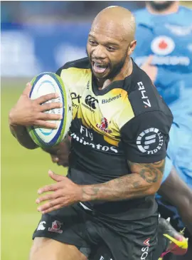  ?? Picture: Gallo Images ?? SETBACK. Lions centre Lionel Mapoe has not recovered from a hamstring injury in time to take on the Stormers in a Super Rugby warm-up match at Newlands tomorrow.