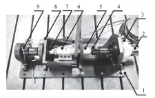  ??  ?? 图 4实验平台现场照片F­ig. 4 Picture of the experiment­al apparatus