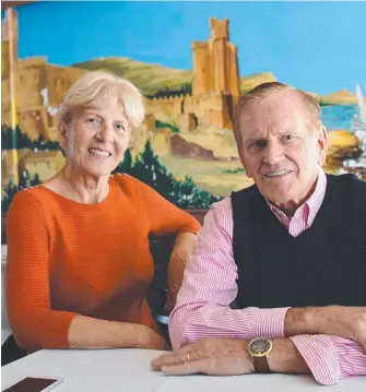  ?? Picture: STEVE HOLLAND ?? John Ceccato and his wife Nives have a plan to save Surfers Paradise institutio­n Nicolinis and reopen the restaurant just the way it was with its former staff.
