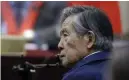  ?? FOTO: TT-AP/MARTIN MEJIA ?? Alberto Fujimori tidigare i år.