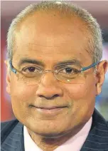  ??  ?? TV newsman Alagiah has bowel cancer