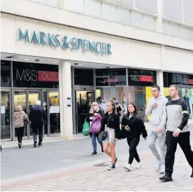  ??  ?? Iconic Marks & Spencer