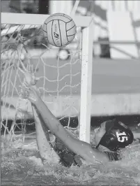  ?? BEA AHBECK/NEWS-SENTINEL ?? Lodi's Aiyana Evans scores 2-0 against Bear Creek's goalie Alez Bussey during their playoff game at Tokay High on Tuesday.