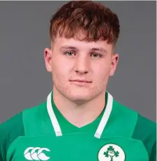  ??  ?? Sligo’s Donnacha Byrne played for Ireland U18s on Saturday.