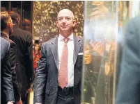  ?? EVAN VUCCI/THE ASSOCIATED PRESS FILE PHOTO ?? Amazon CEO Jeff Bezos has been accused of remaining “silent.”