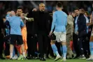  ?? Photograph: Tom Jenkins/The Guardian ?? Pep Guardiola hopes to win the Champions League again after a 12-year wait.