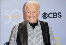  ?? PHOTO BY WILLY SANJUAN — INVISION — AP, FILE ?? In this Oct. 4, 2017, file photo, Lyle Waggoner arrives at the “The Carol Burnett 50th Anniversar­y Special” in Los Angeles. Waggoner, who played comic foil on the show, has died. He was 84.