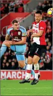  ??  ?? HEAD BOY: Supersub Vokes scores his superb late winner