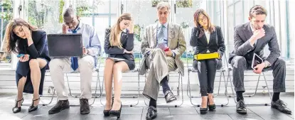  ?? PHOTO: GETTY IMAGES ?? Job interviews can be a stressful time for candidates.