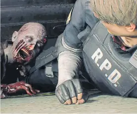  ??  ?? Resident Evil 2. Llega la remake de un ultraclási­co de zombies.