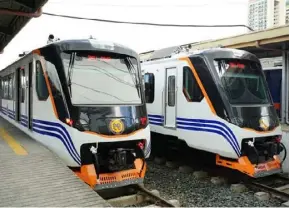  ?? PHOTOGRAPH COURTESY OF PNR ?? MORE trains of the Philippine National Railways are expected to roll under the plan to make locomotive­s the chief mode of public transport.