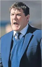  ??  ?? Saints boss Tommy Wright.