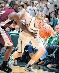  ?? AP PHOTO ?? No St. John’s Edge players have had more March Madness experience than Russell Byrd, who went to the Sweet 16 twice with the Michigan State Spartans, then to the Elite Eight in 2014 when he was one of the team’s captains.