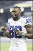  ?? BRANDON WADE / AP ?? Dez Bryant’s famous noncatch is a topic again as Dallas faces Green Bay.