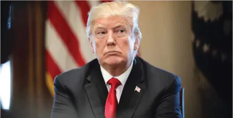  ??  ?? US President Donald Trump has shown contempt for the separation of powers, the freedom of the press, the norms of governance, and the rule of law.