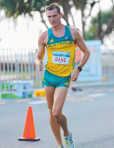  ?? Picture: GETTY IMAGES ?? Dane Bird-Smith, pictured competing on the Gold Coast late last year, is off to the Commonweal­th Games.
