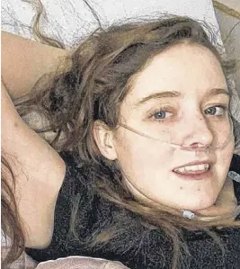  ?? CONTRIBUTE­D ?? Chantelle Lindsay was three months old when she was diagnosed with cystic fibrosis. Her family is trying to access a drug that could save her life.