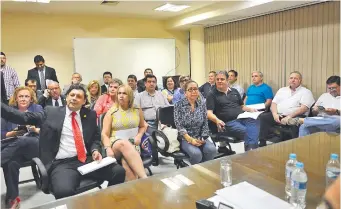  ?? ?? En la bancada del Frente Guasu se perpetró el intento de atropello a la Constituci­ón en 2017.