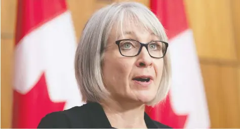  ?? ADRIAN WYLD / THE CANADIAN PRESS ?? Blinds manufactur­ers are hitting back at Health Minister Patty Hajdu over new regulation­s aimed at preventing children from being strangled.