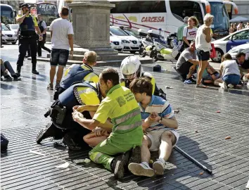  ?? GETTY IMAGES ?? Beim Anschlag auf der Rambla in Barcelona am 17. August wurden 13 Menschen getötet.