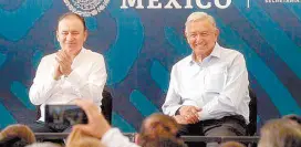  ?? ?? l FOTO ILUSTRATIV­A. El presidente Andrés Manuel López Obrador y el gobernador Alfonso Durazo sostuviero­n una reunión privada en Hermosillo con el Sector Salud.