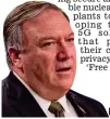  ??  ?? Attack: Mike Pompeo