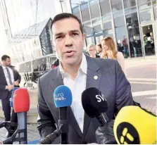  ??  ?? Alexis Tsipras, Greece’s left-wing premier, is no stranger to populism.