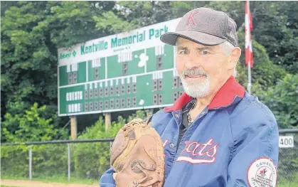  ?? FILE PHOTOS ?? Ian Mosher, above, and Randy Crouse were recently recognized with awards by Baseball Canada.