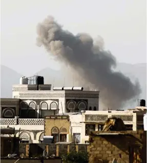  ?? AFP ?? Forças apoiadas pela coligação árabe acusaram os rebeldes xiitas huthis de violar a trégua
