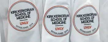  ?? Photo provided by UNLV ?? The Kirk Kerkorian School of Medicine at UNLV Class of 2027.