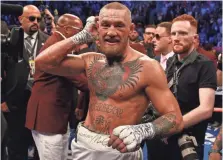  ?? MARK J. REBILAS, USA TODAY SPORTS ?? Conor McGregor: “I thought I won the first three clearly.”