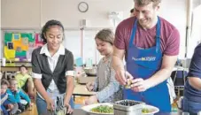  ?? | PROVIDED PHOTO ?? Students at 14 Chicago Public Schools are learning about wise food choices through a group’s curriculum called Pilot Light.