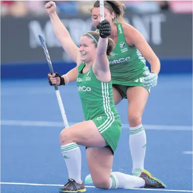  ??  ?? Internatio­nal star: Ireland ace Shirley McCay’s experience will be invaluable to Pegasus in IHL