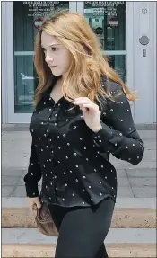 ?? DAN JANISSE/THE WINDSOR STAR ?? Alexa Morra live-streamed sex shows at the Windsor Public Library to make money because she was unemployed, her lawyer said.