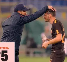  ?? MANCINI ?? Alessandro Florenzi, 26, con Di Francesco