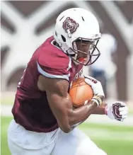  ?? MISSOURI STATE UNIVERSITY COURTESY OF ?? Former St. Benedict and current Missouri State University wide receiver Tyler Currie was recently named a Missouri Valley Conference honorable mention honoree for the 2018 season.